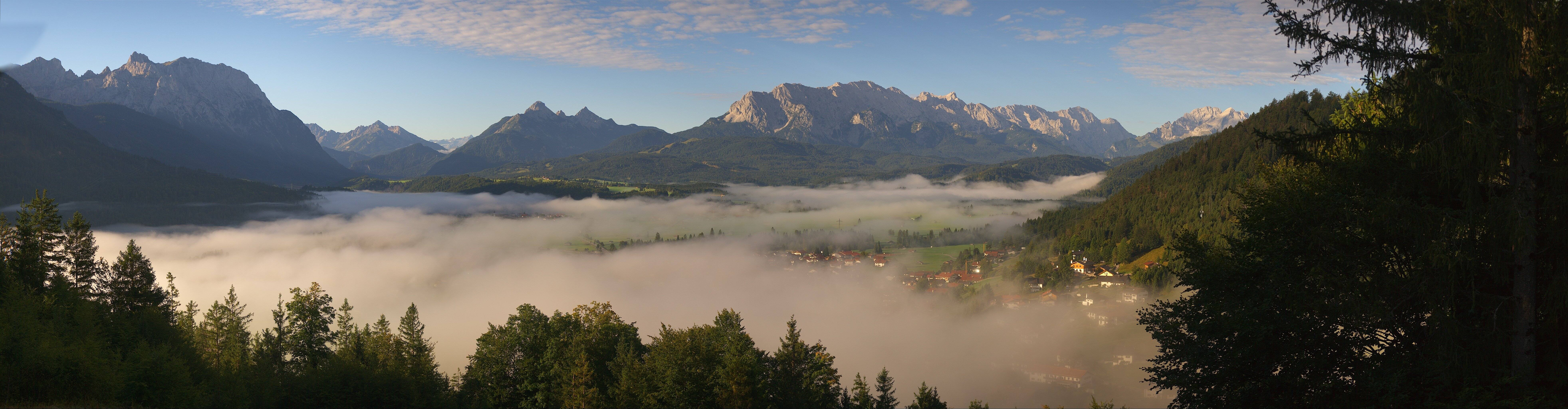 Archiv Foto Webcam Wallgau - Maxhütte