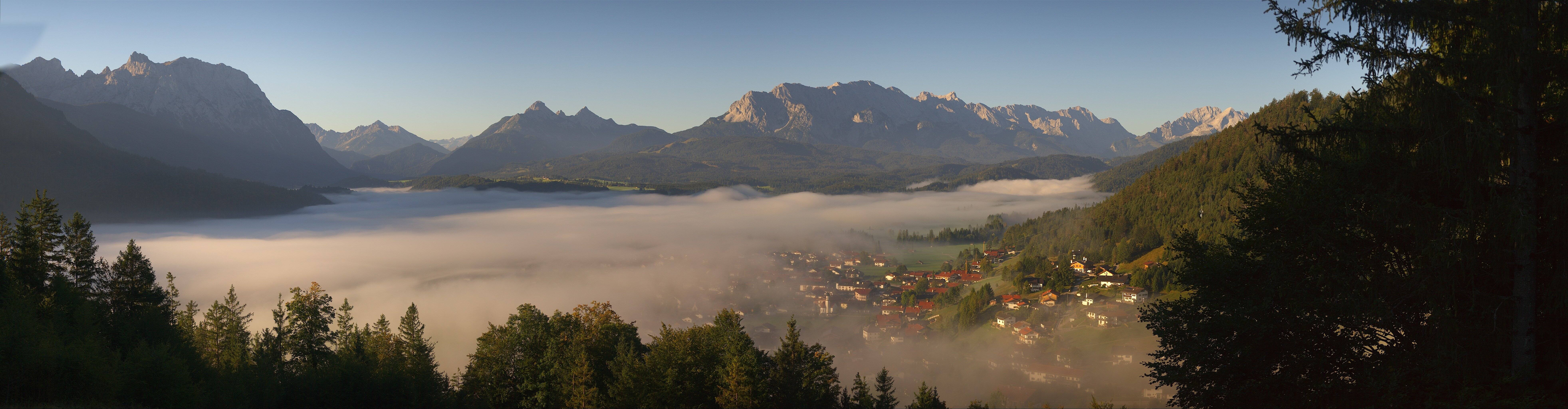 Archiv Foto Webcam Wallgau - Maxhütte