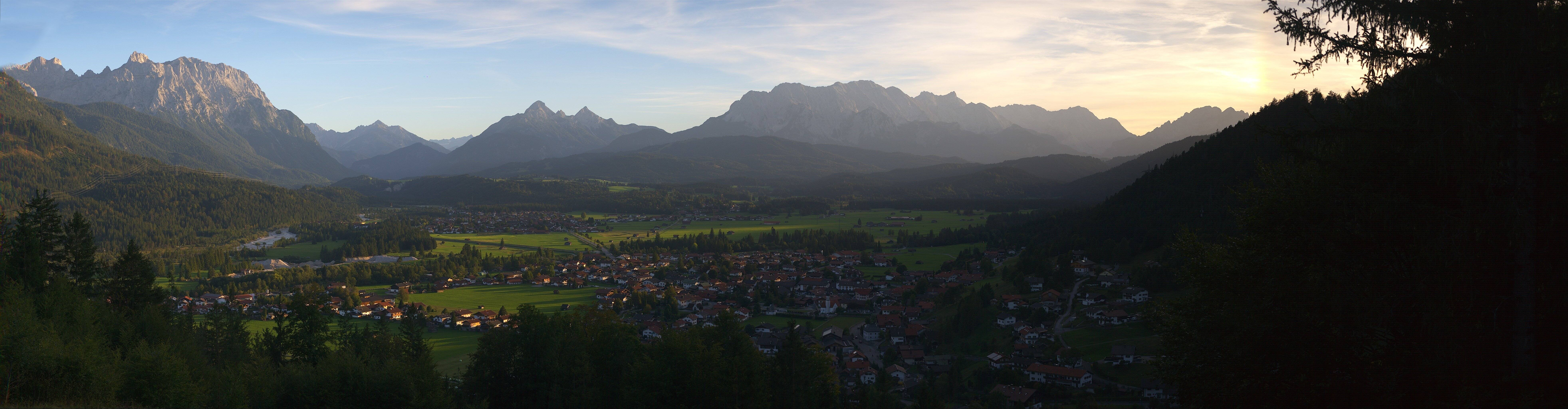 Archiv Foto Webcam Wallgau - Maxhütte