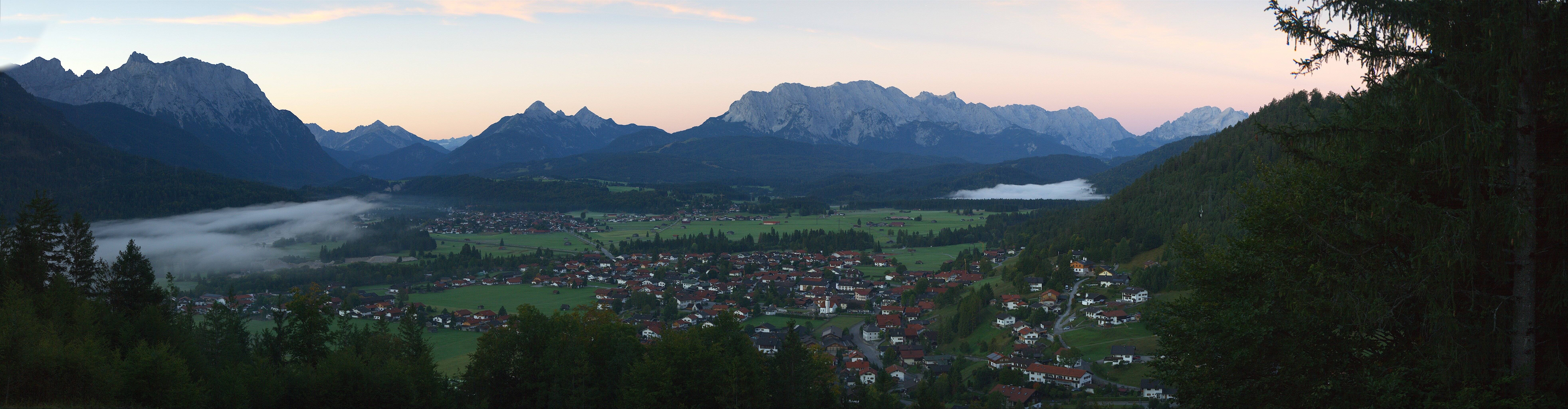Archiv Foto Webcam Wallgau - Maxhütte