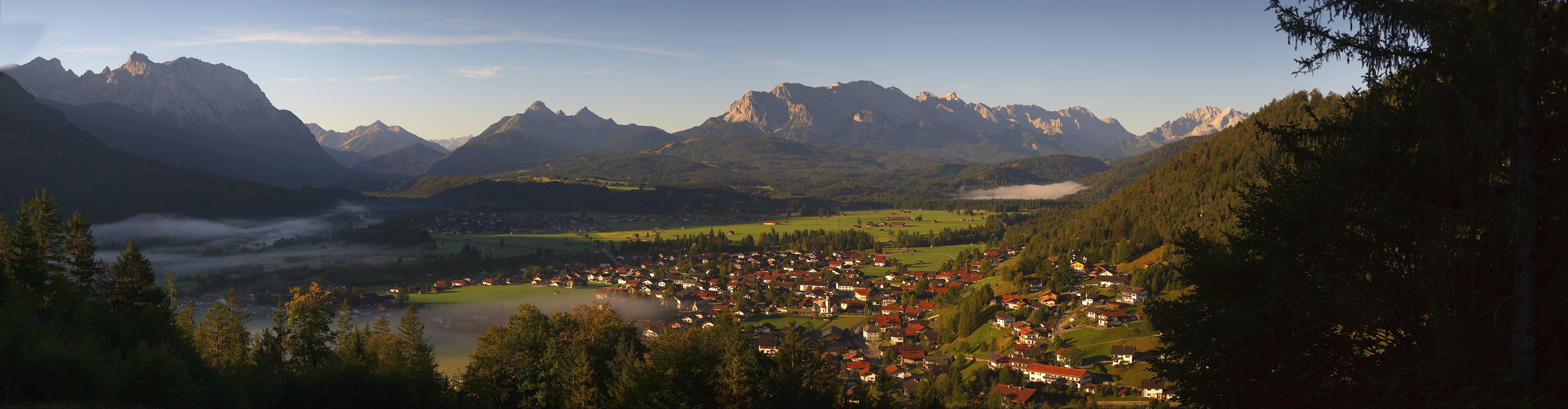 Archiv Foto Webcam Wallgau - Maxhütte
