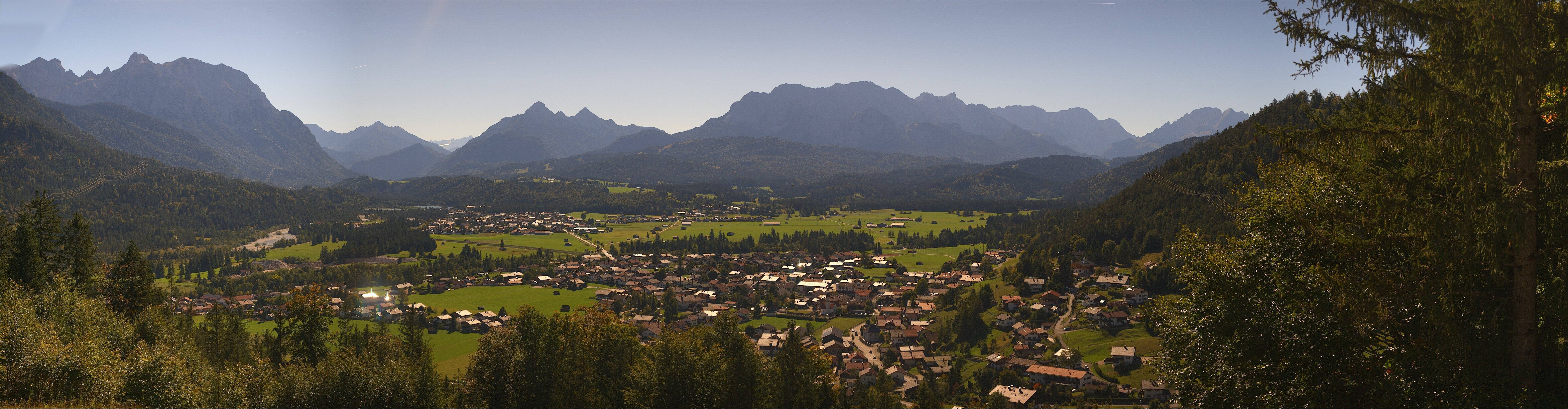 Archiv Foto Webcam Wallgau - Maxhütte