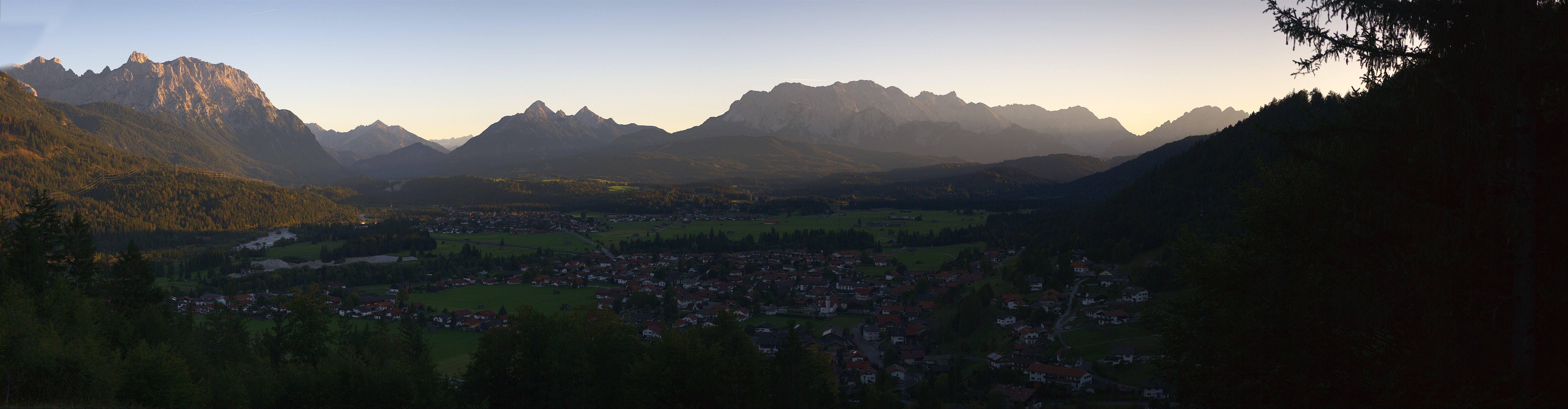 Archiv Foto Webcam Wallgau - Maxhütte