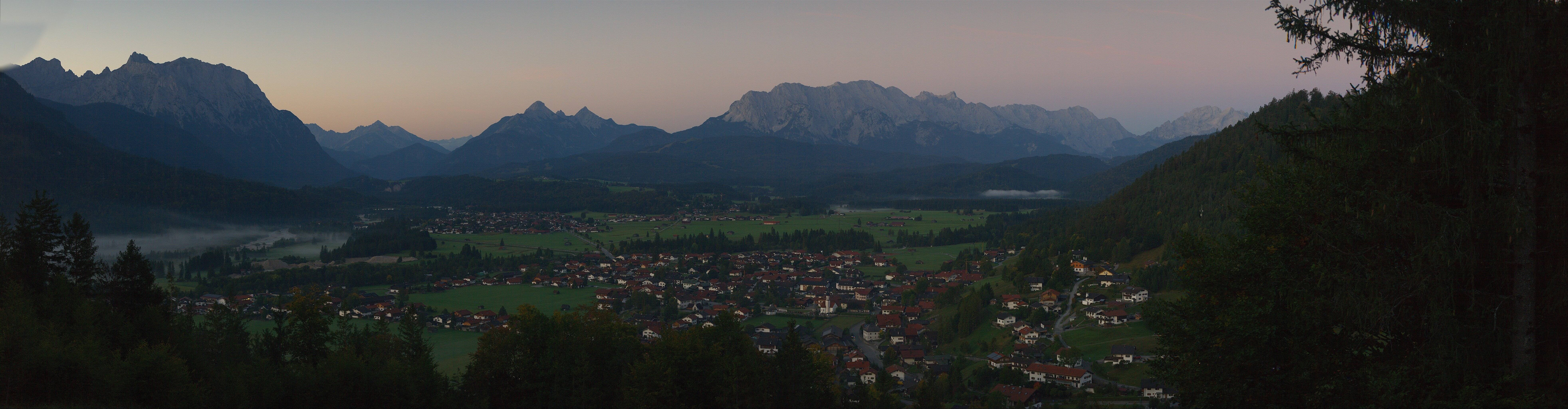 Archiv Foto Webcam Wallgau - Maxhütte