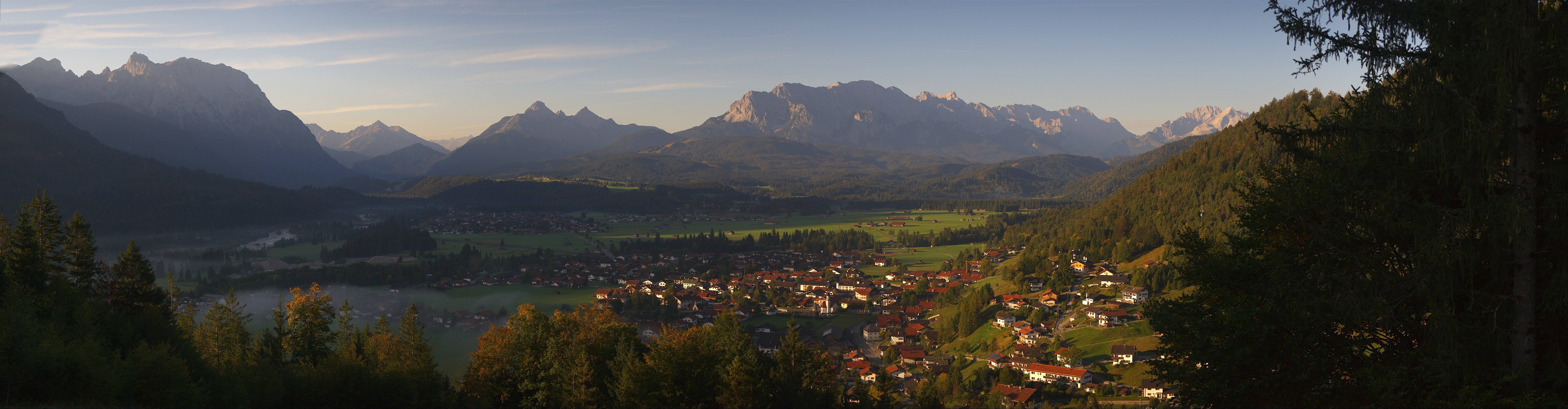 Archiv Foto Webcam Wallgau - Maxhütte