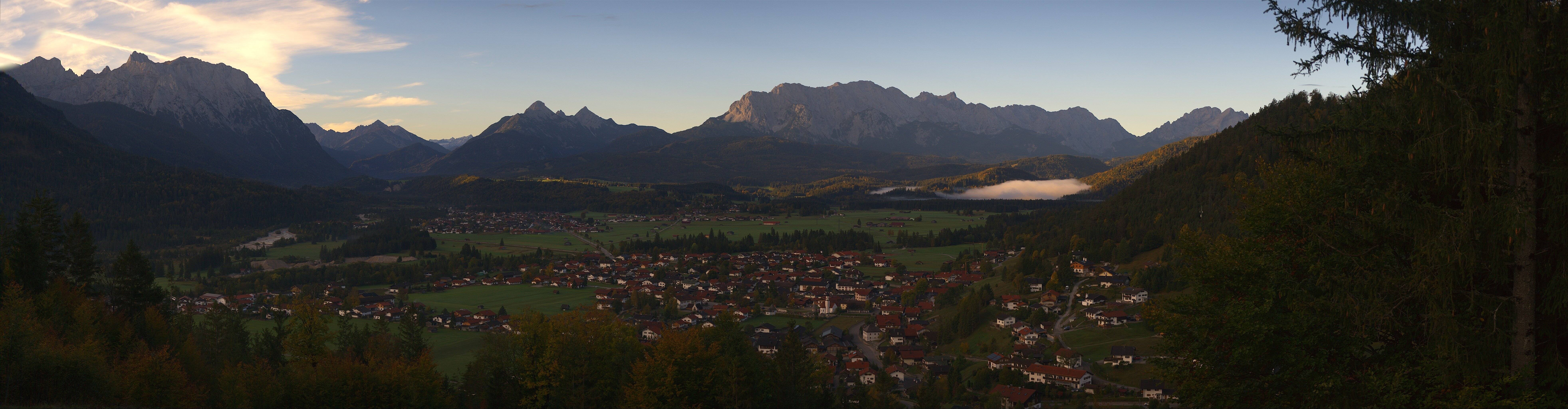 Archiv Foto Webcam Wallgau - Maxhütte