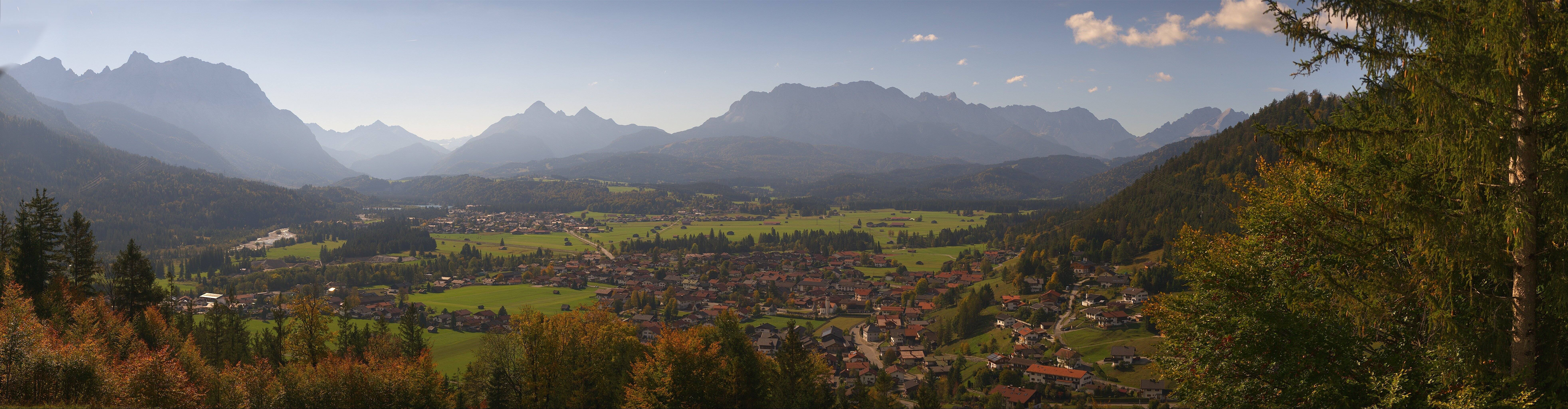 Archiv Foto Webcam Wallgau - Maxhütte