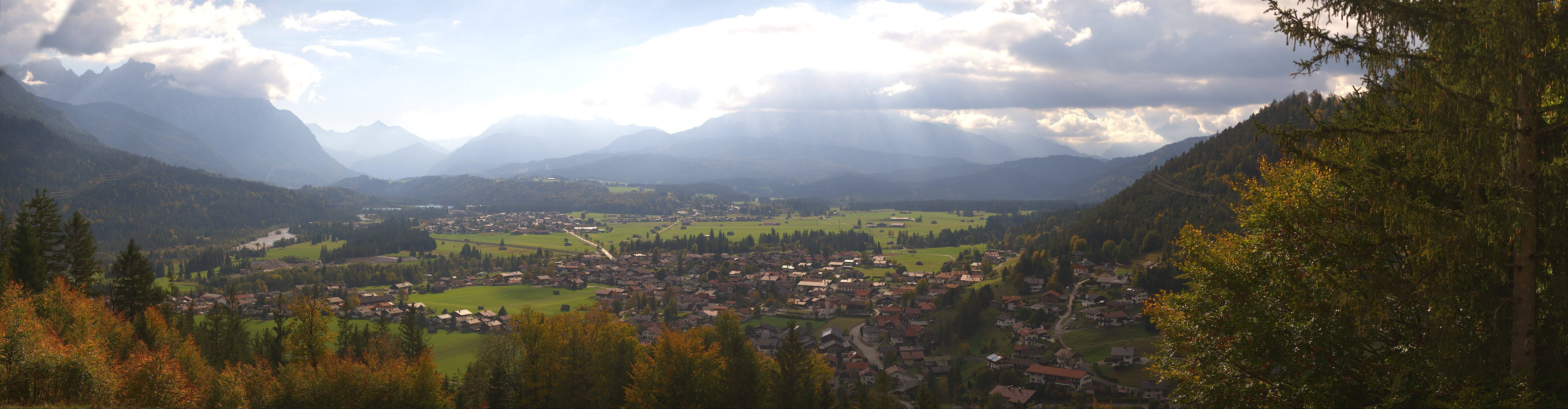 Archiv Foto Webcam Wallgau - Maxhütte