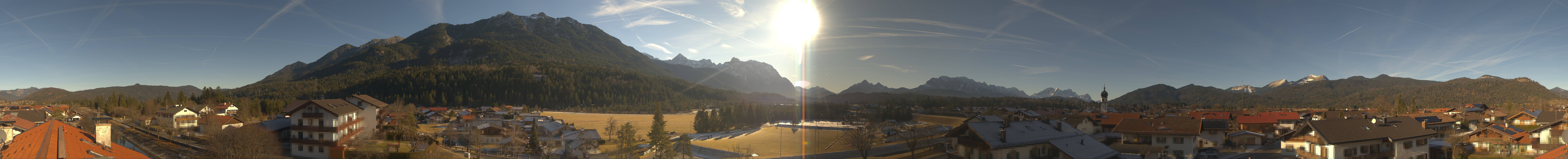 Archiv Foto Webcam Krün: Tourist-Information