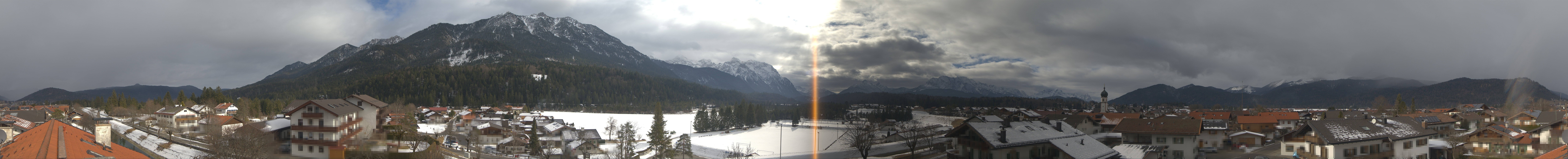 Archiv Foto Webcam Krün: Tourist-Information