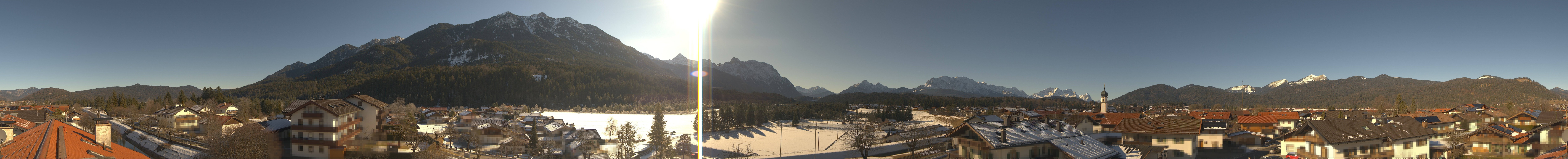 Archiv Foto Webcam Krün: Tourist-Information