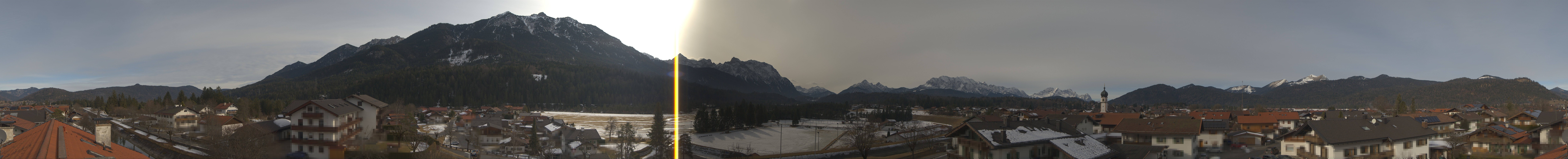 Archiv Foto Webcam Krün: Tourist-Information