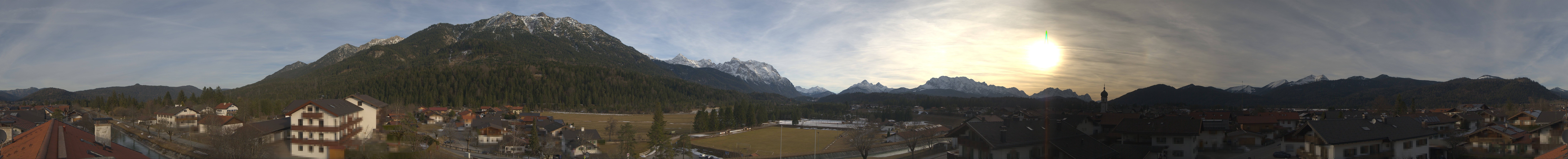 Archiv Foto Webcam Krün: Tourist-Information