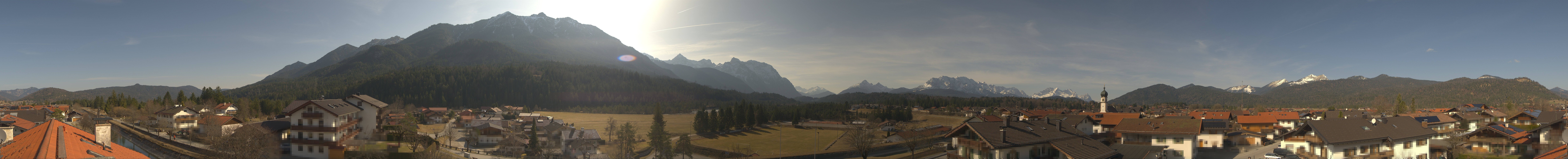 Archiv Foto Webcam Krün: Tourist-Information