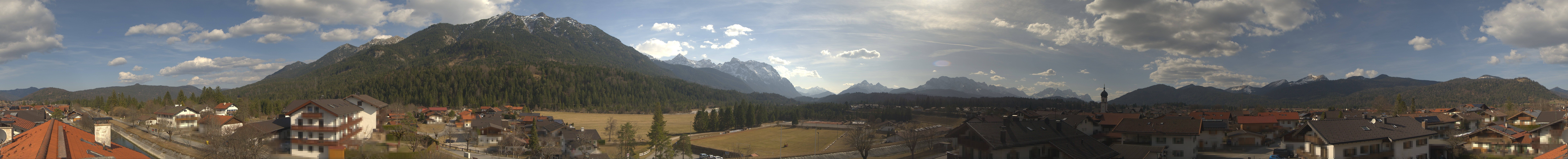 Archiv Foto Webcam Krün: Tourist-Information