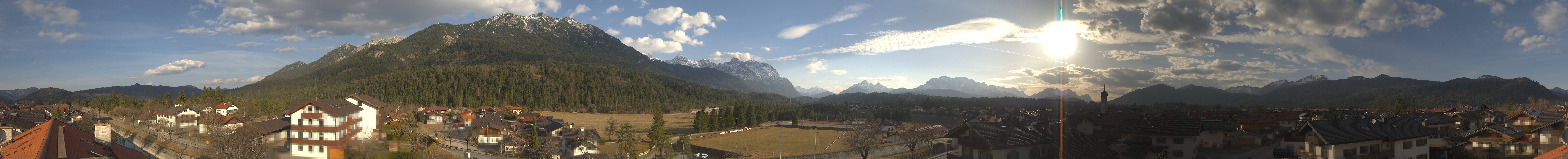 Archiv Foto Webcam Krün: Tourist-Information