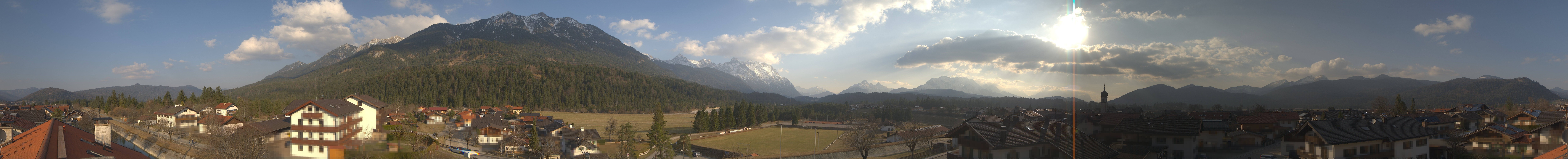 Archiv Foto Webcam Krün: Tourist-Information