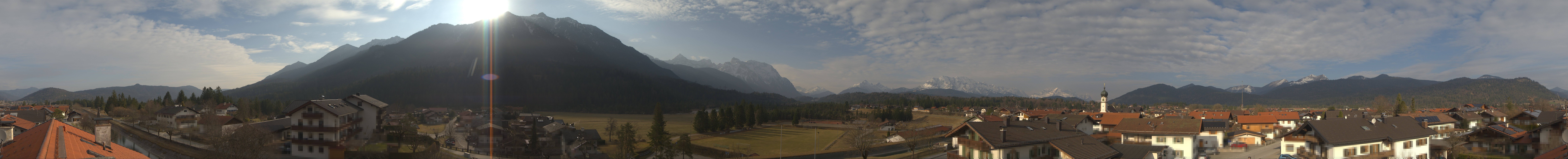 Archiv Foto Webcam Krün: Tourist-Information