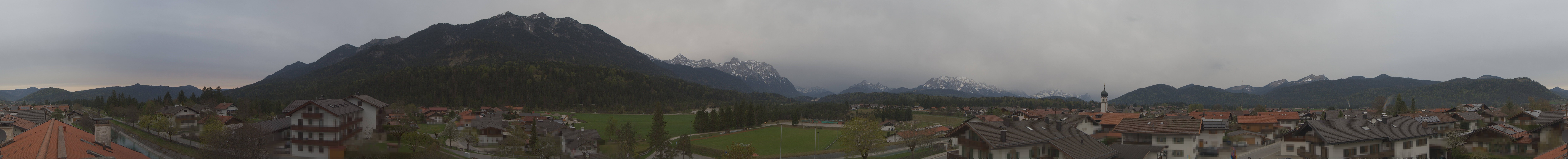 Archiv Foto Webcam Krün: Tourist-Information