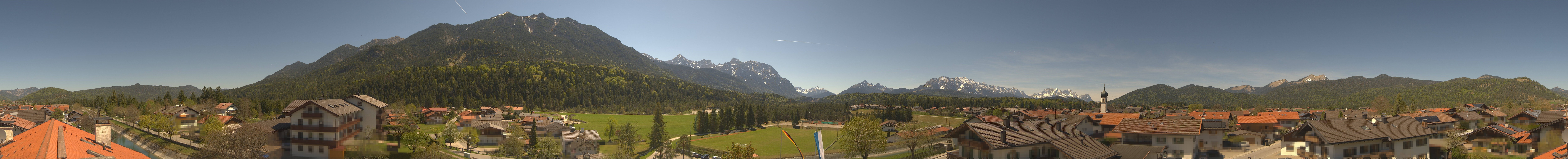 Archiv Foto Webcam Krün: Tourist-Information