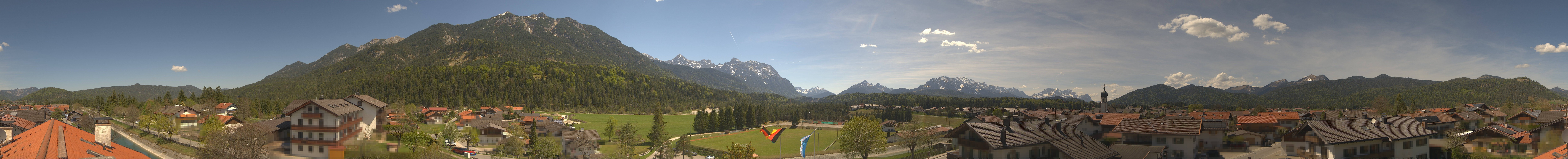 Archiv Foto Webcam Krün: Tourist-Information