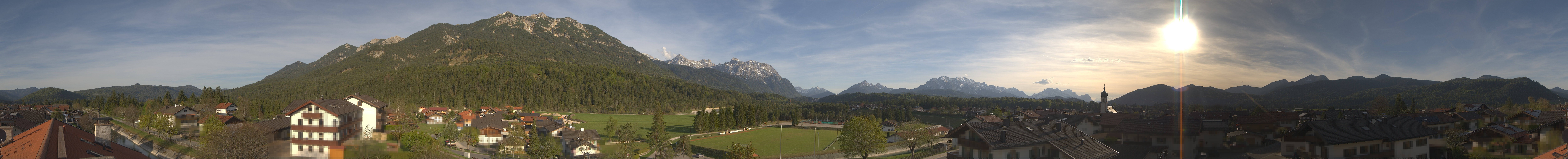 Archiv Foto Webcam Krün: Tourist-Information