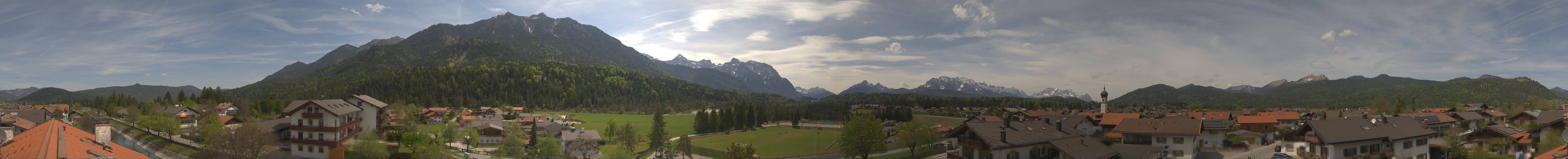 Archiv Foto Webcam Krün: Tourist-Information