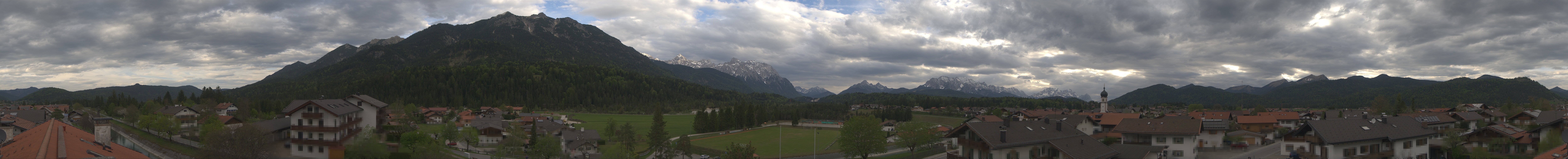 Archiv Foto Webcam Krün: Tourist-Information