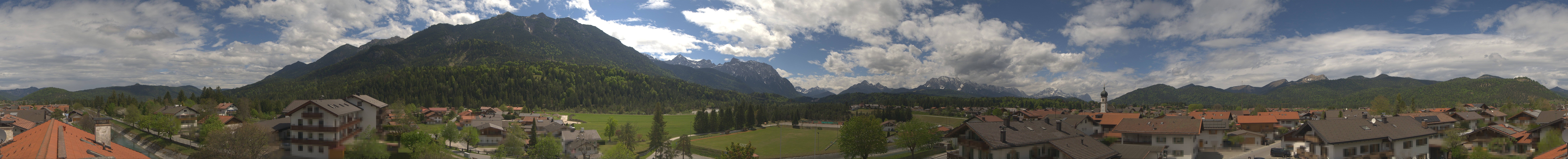 Archiv Foto Webcam Krün: Tourist-Information
