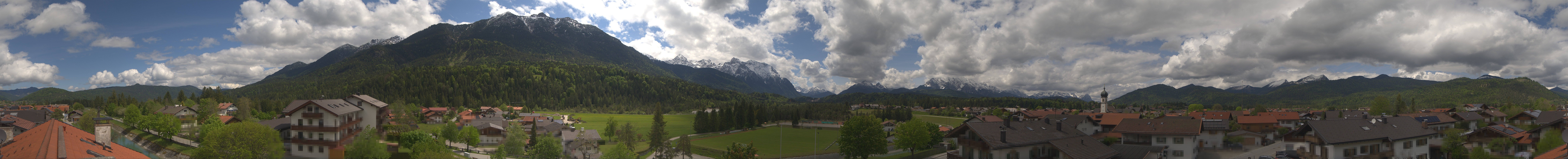 Archiv Foto Webcam Krün: Tourist-Information