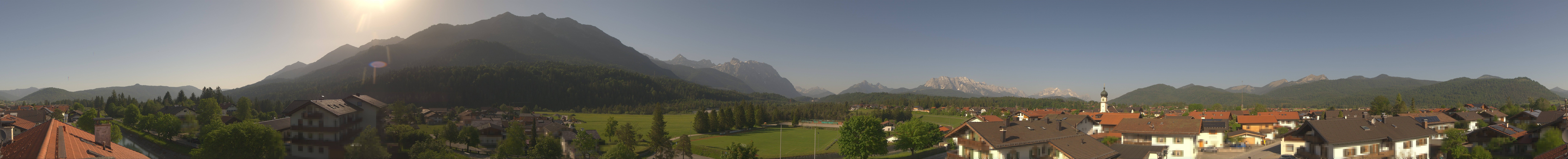 Archiv Foto Webcam Krün: Tourist-Information