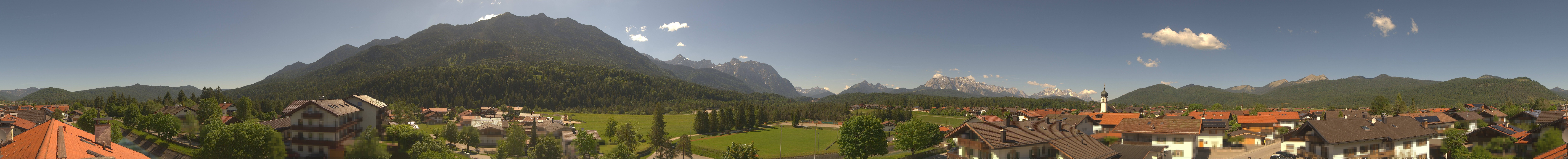 Archiv Foto Webcam Krün: Tourist-Information