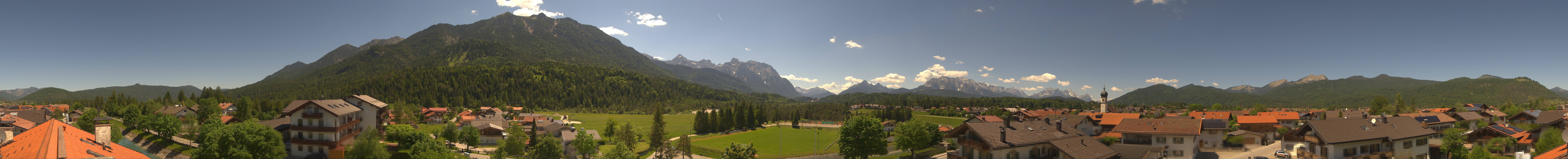 Archiv Foto Webcam Krün: Tourist-Information