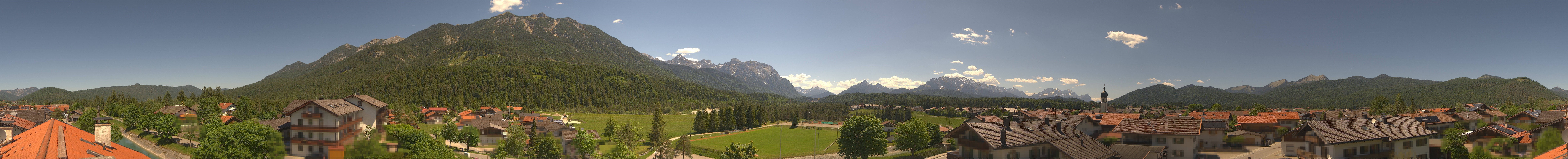 Archiv Foto Webcam Krün: Tourist-Information