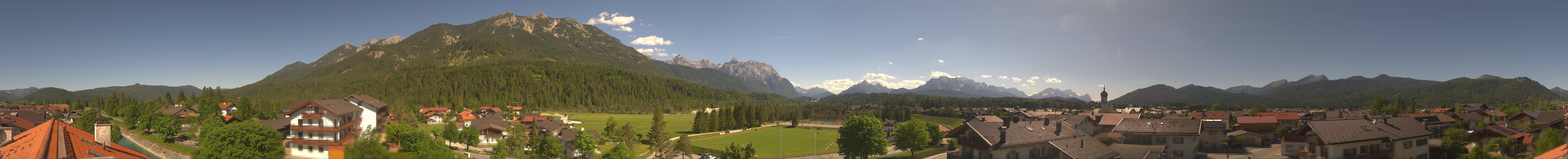 Archiv Foto Webcam Krün: Tourist-Information