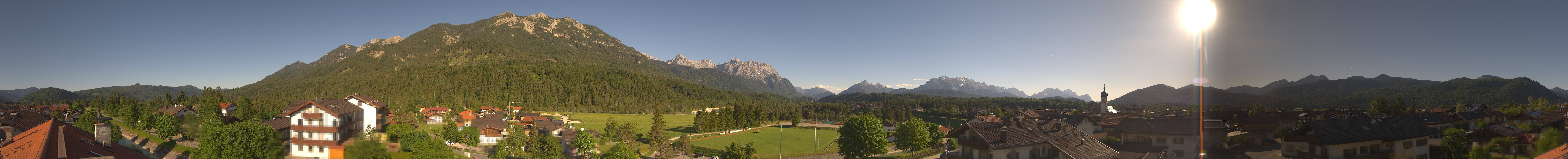 Archiv Foto Webcam Krün: Tourist-Information