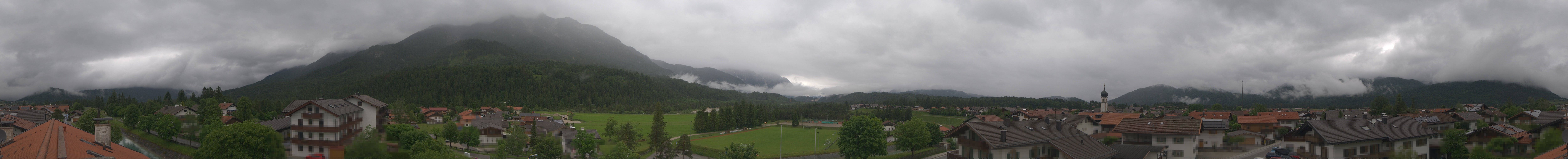 Archiv Foto Webcam Krün: Tourist-Information