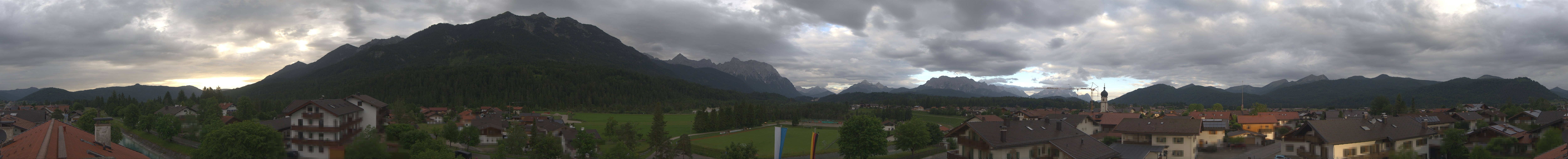 Archiv Foto Webcam Krün: Tourist-Information