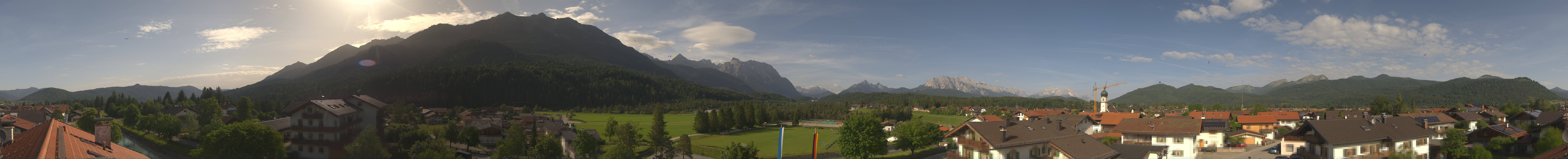 Archiv Foto Webcam Krün: Tourist-Information