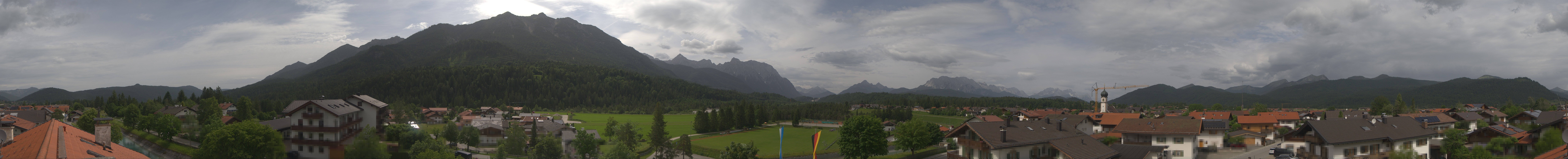 Archiv Foto Webcam Krün: Tourist-Information