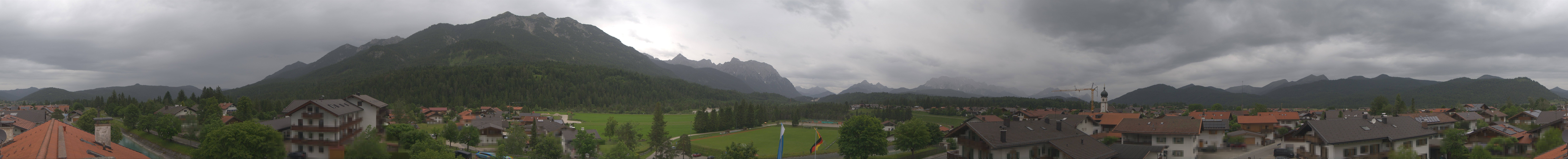 Archiv Foto Webcam Krün: Tourist-Information