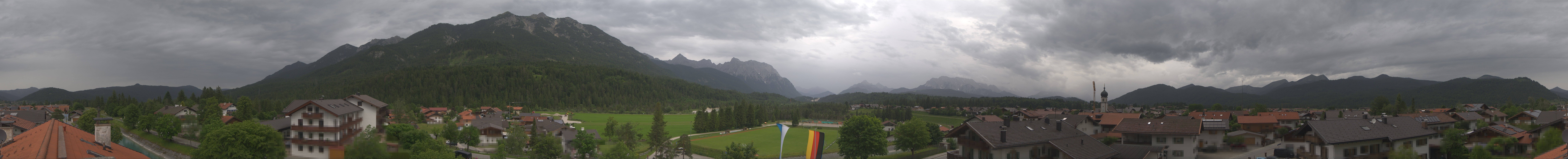 Archiv Foto Webcam Krün: Tourist-Information