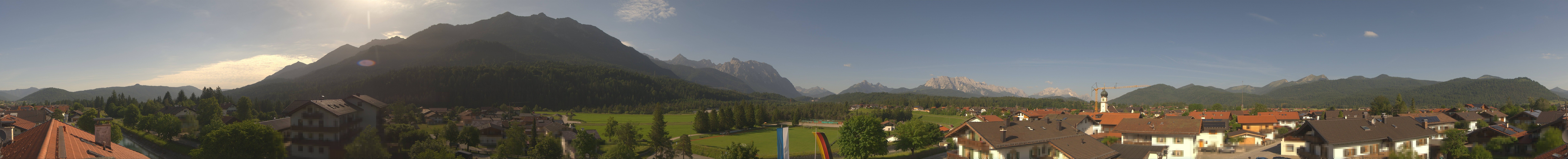 Archiv Foto Webcam Krün: Tourist-Information