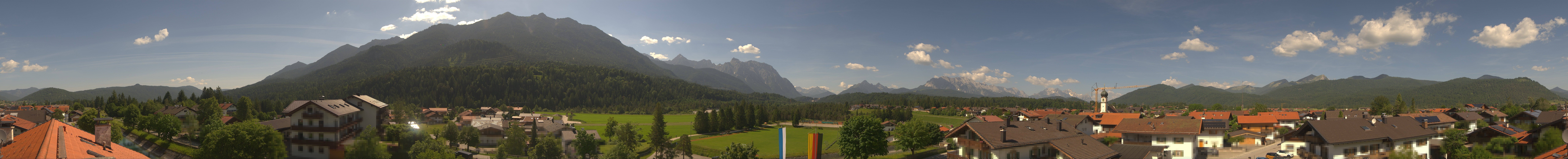 Archiv Foto Webcam Krün: Tourist-Information
