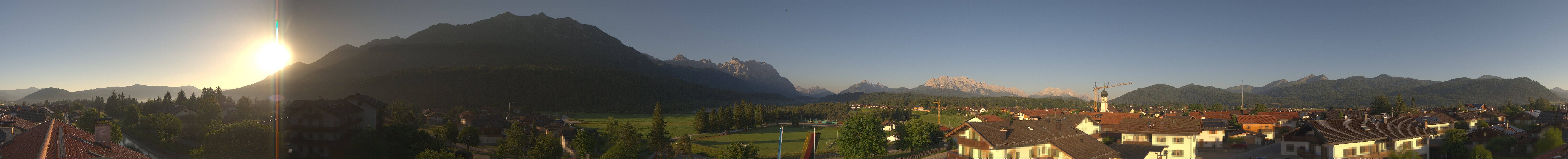 Archiv Foto Webcam Krün: Tourist-Information