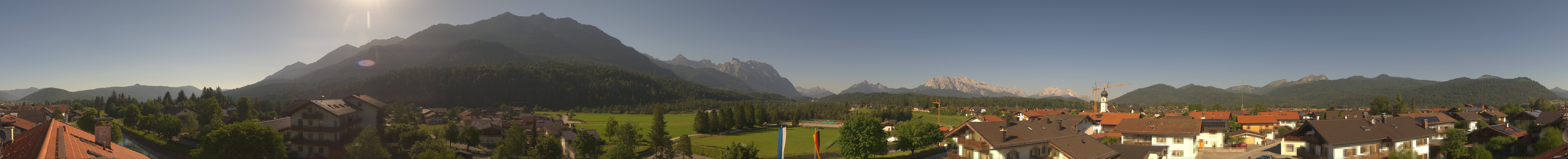 Archiv Foto Webcam Krün: Tourist-Information