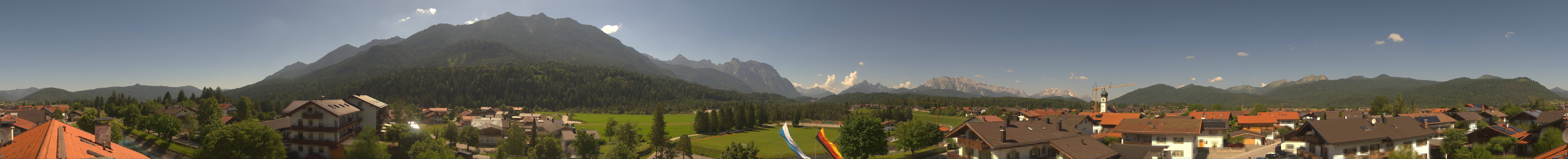 Archiv Foto Webcam Krün: Tourist-Information