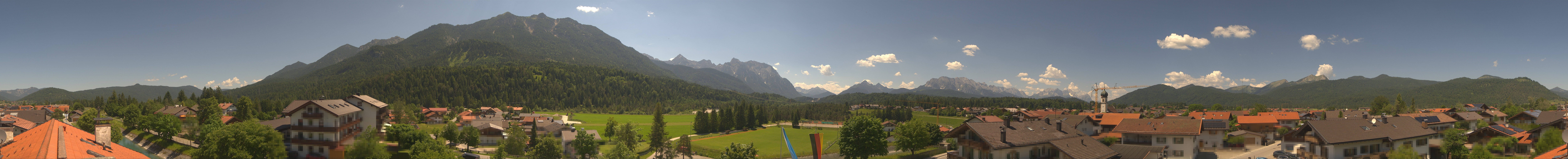 Archiv Foto Webcam Krün: Tourist-Information