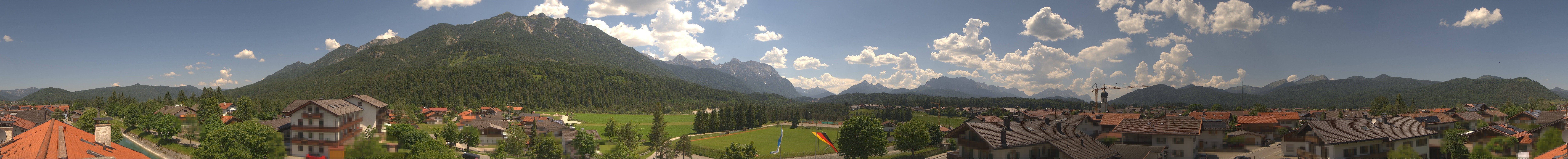 Archiv Foto Webcam Krün: Tourist-Information