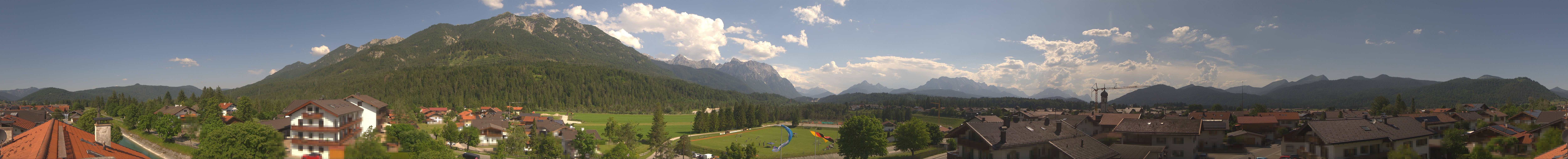Archiv Foto Webcam Krün: Tourist-Information